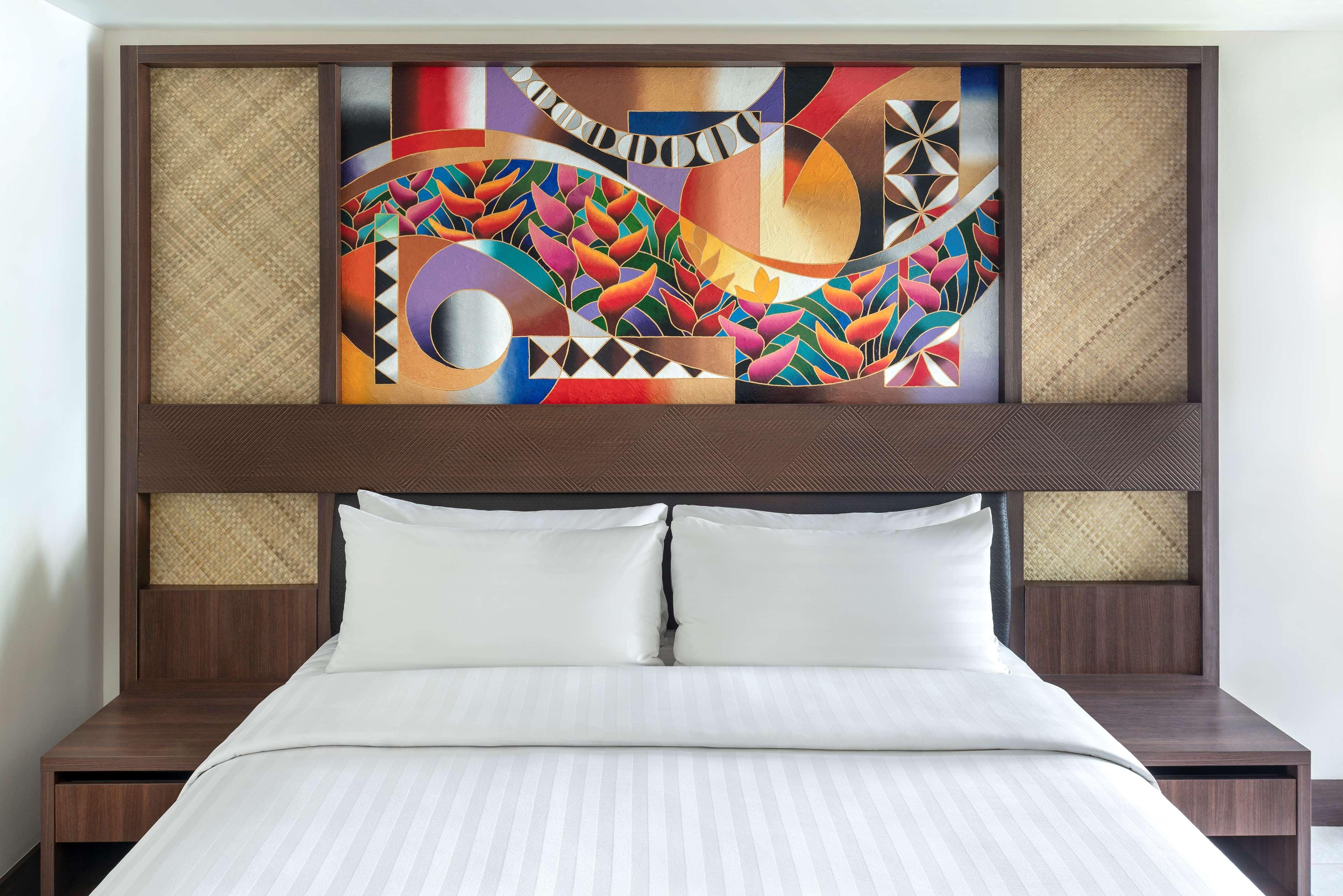 Shangri-La Yanuca Island, Fiji Voua Luaran gambar A bed with a headboard