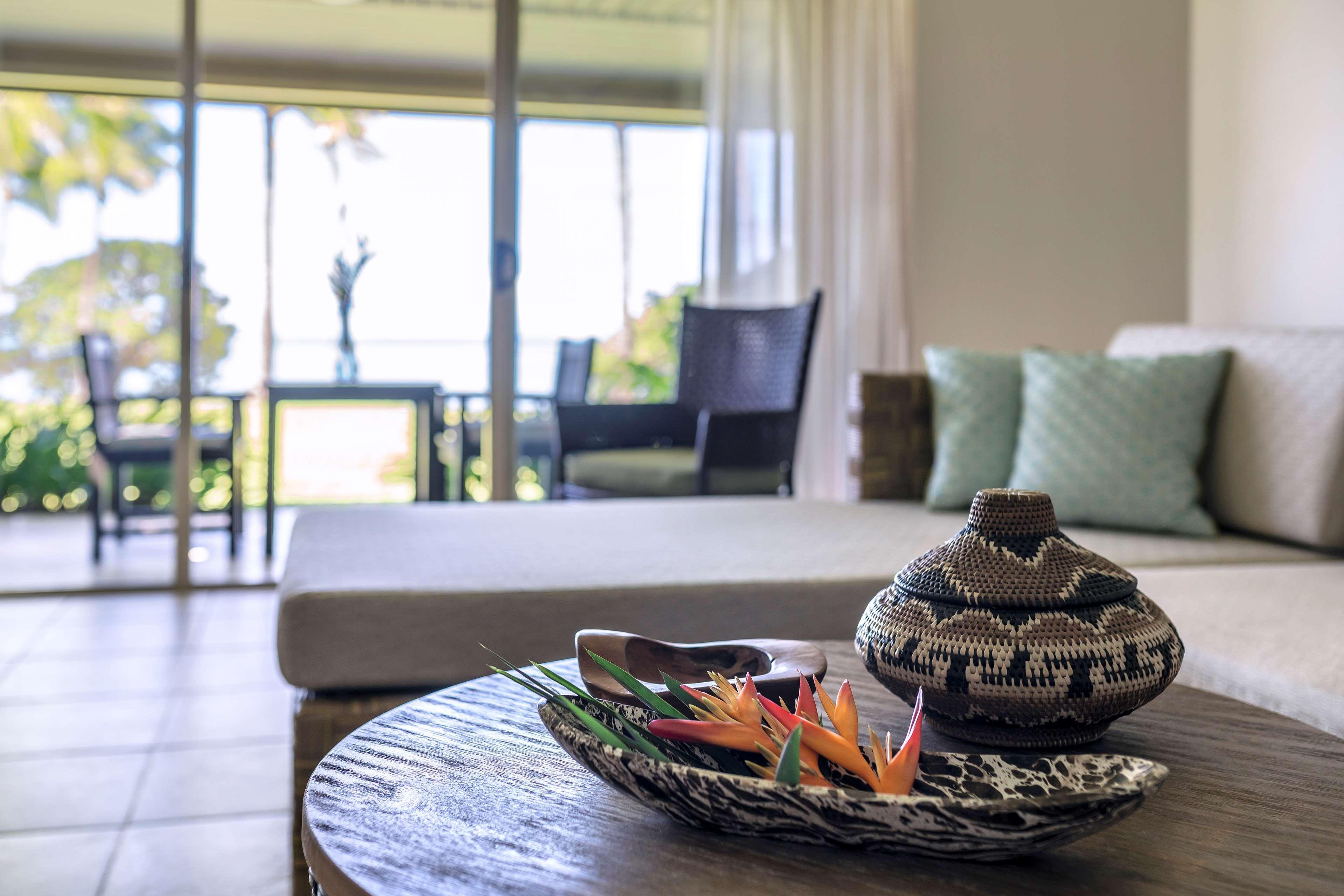Shangri-La Yanuca Island, Fiji Voua Luaran gambar A living room at the resort