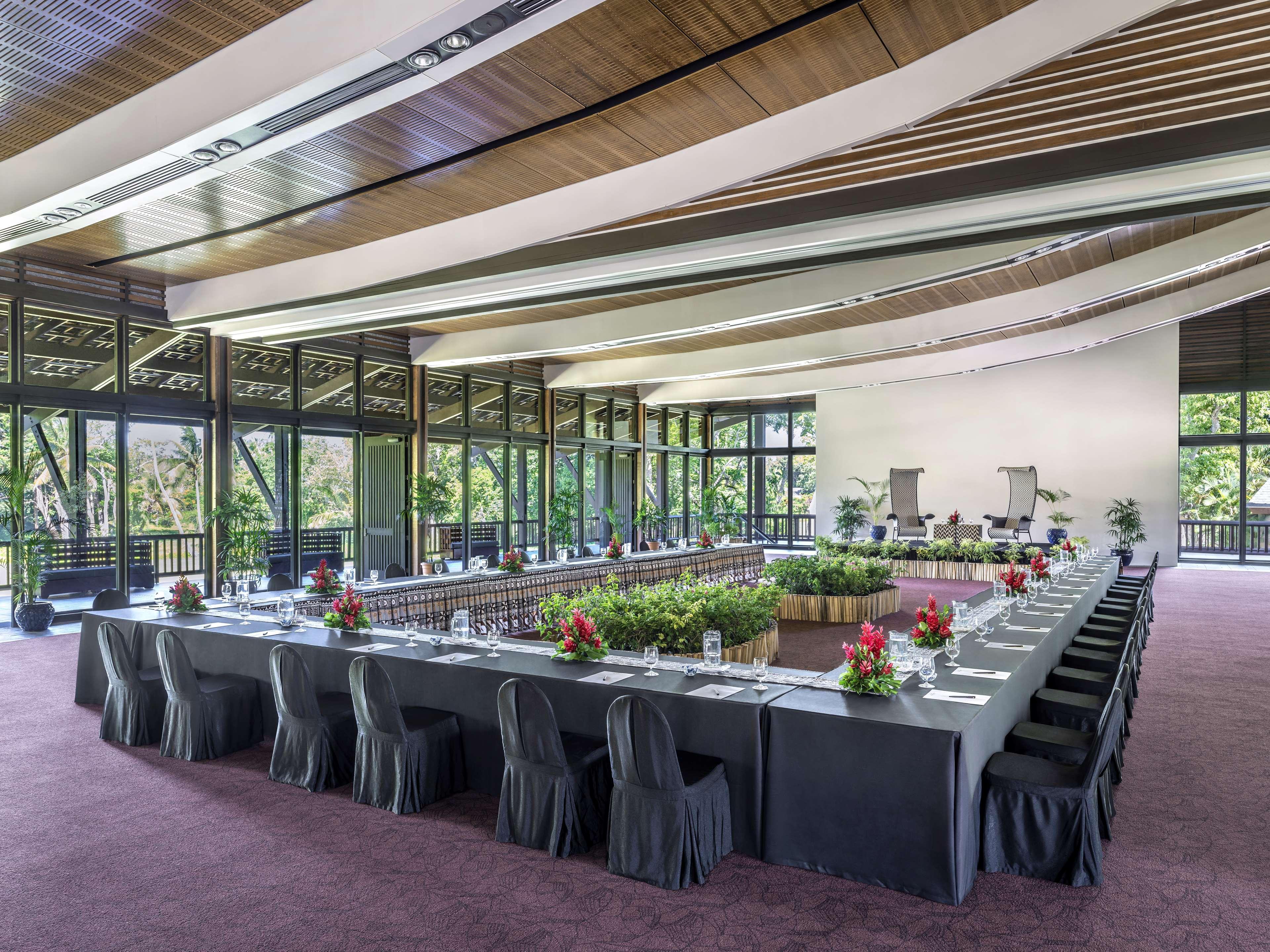 Shangri-La Yanuca Island, Fiji Voua Luaran gambar The interior of the conference centre