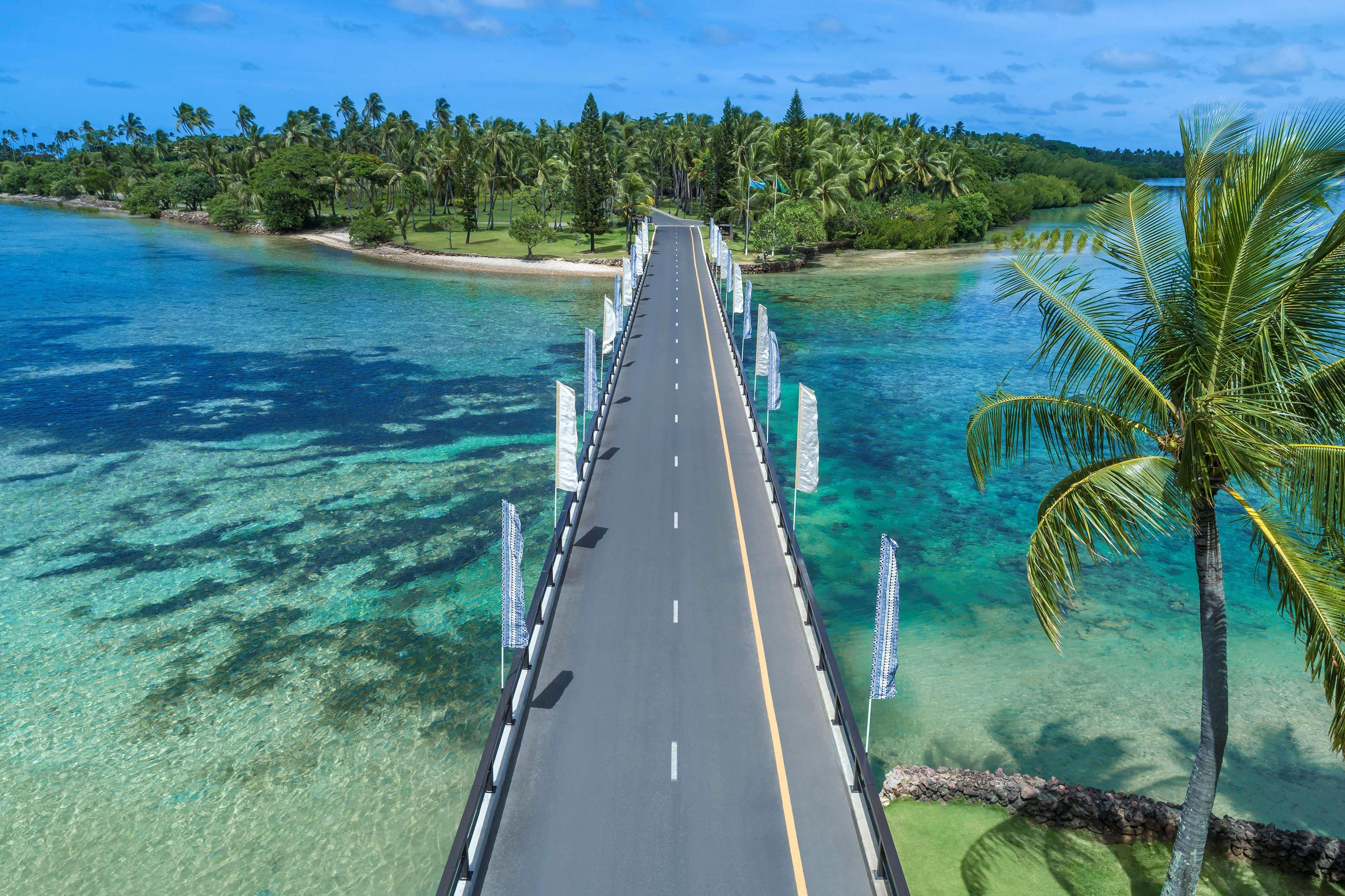 Shangri-La Yanuca Island, Fiji Voua Luaran gambar The causeway between the islands of Funafuti and Nui
